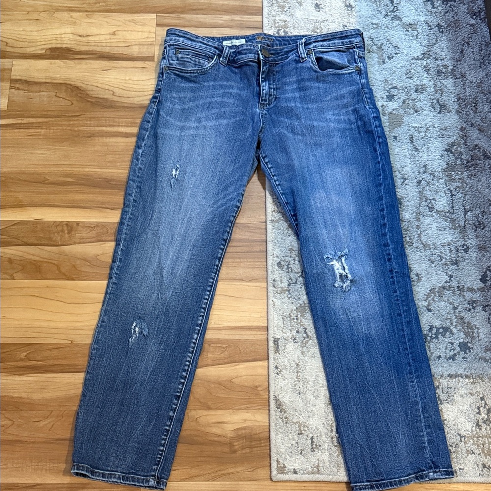 Kut from the Kloth Blue Boyfriend Jeans